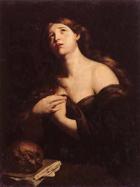 Andrea Vaccaro Penitent Mary Magdalen oil painting picture